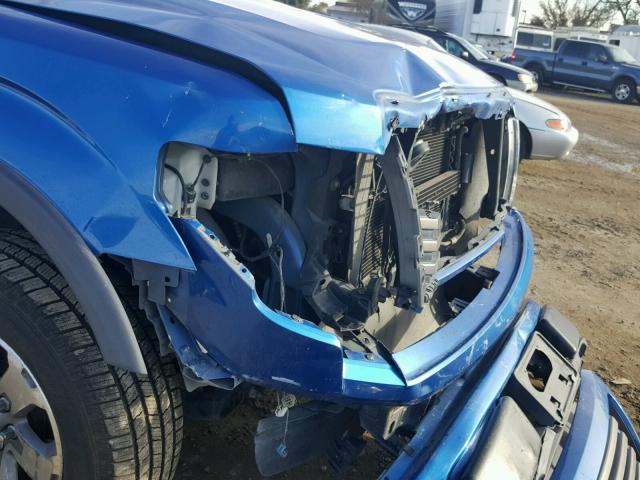 1FTFW1EF4CKD17154 - 2012 FORD F150 SUPER BLUE photo 9