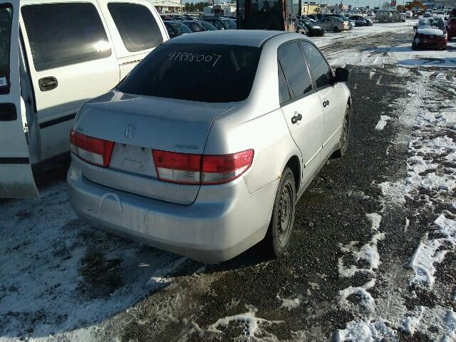 1HGCM56183A815738 - 2003 HONDA ACCORD DX SILVER photo 4