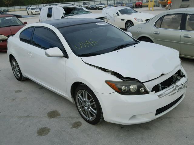 JTKDE167X80237175 - 2008 TOYOTA SCION TC WHITE photo 1