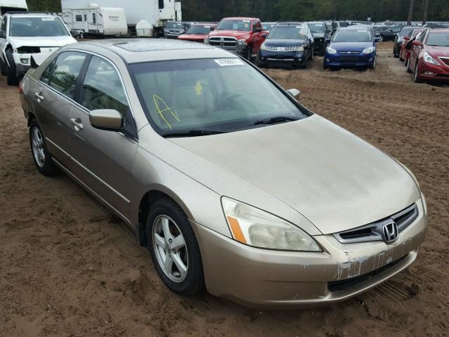 JHMCM566X3C026634 - 2003 HONDA ACCORD EX BEIGE photo 1