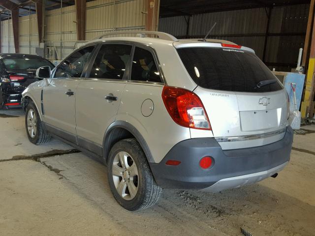 3GNAL2EK1DS619181 - 2013 CHEVROLET CAPTIVA LS GRAY photo 3