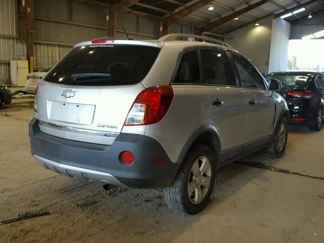 3GNAL2EK1DS619181 - 2013 CHEVROLET CAPTIVA LS GRAY photo 4