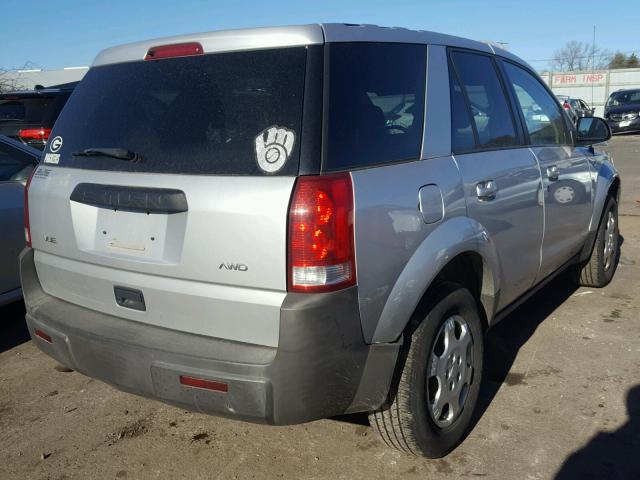 5GZCZ43D15S820316 - 2005 SATURN VUE SILVER photo 4