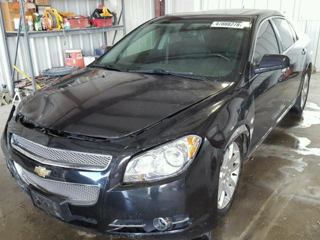 1G1ZE5E7XA4155704 - 2010 CHEVROLET MALIBU LTZ 黑色 照片 2
