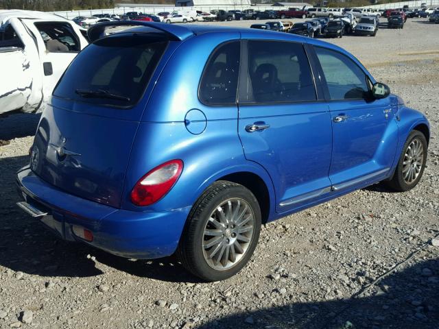 3A8FY58B37T532290 - 2007 CHRYSLER PT CRUISER BLUE photo 4