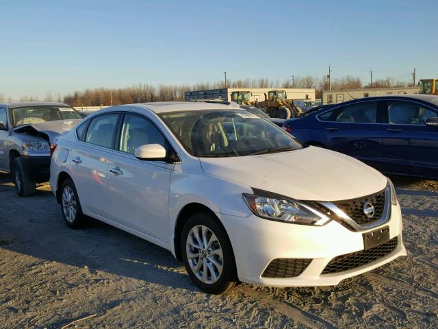 3N1AB7AP3GY210274 - 2016 NISSAN SENTRA S WHITE photo 1