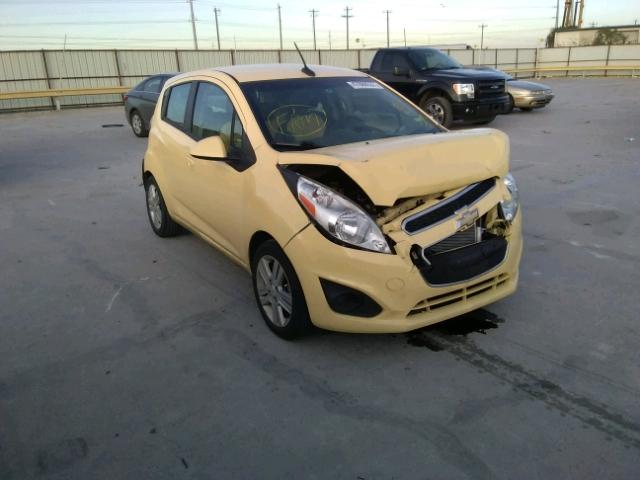 KL8CB6S91DC589269 - 2013 CHEVROLET SPARK LS YELLOW photo 1