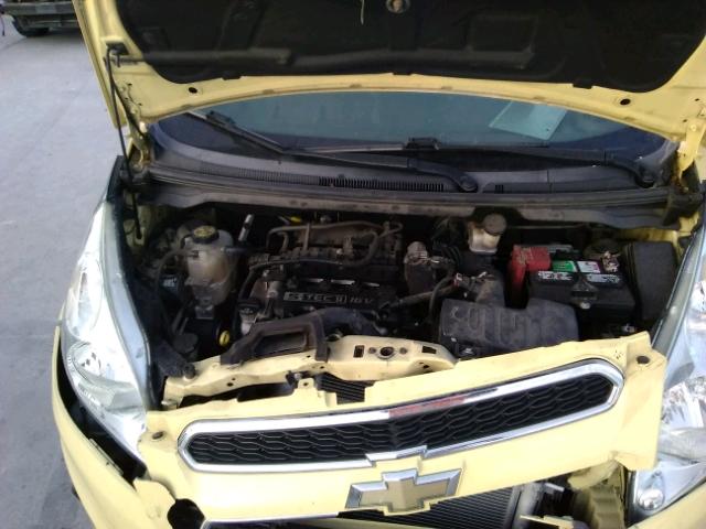 KL8CB6S91DC589269 - 2013 CHEVROLET SPARK LS YELLOW photo 7