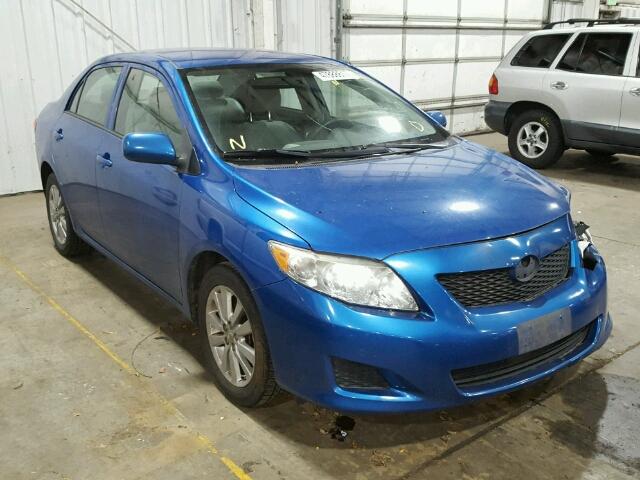 1NXBU4EE4AZ249724 - 2010 TOYOTA COROLLA BA BLUE photo 1