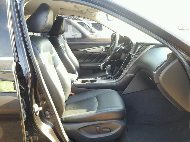 JN1BV7AP2FM335408 - 2015 INFINITI Q50 BASE Negro foto 5