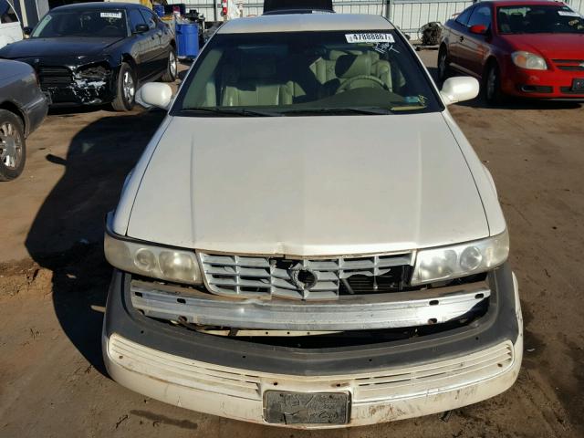 1G6KS54Y9WU922237 - 1998 CADILLAC SEVILLE SL WHITE photo 9