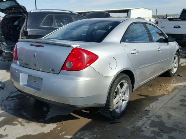 1G2ZG57NX94163766 - 2009 PONTIAC G6 SILVER photo 4