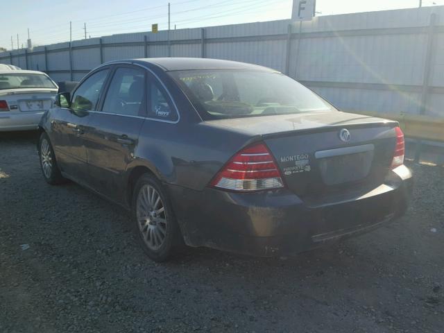 1MEHM42116G605583 - 2006 MERCURY MONTEGO PR GRAY photo 3