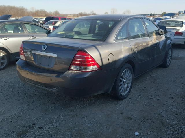 1MEHM42116G605583 - 2006 MERCURY MONTEGO PR GRAY photo 4
