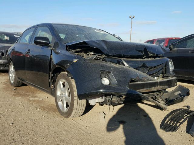 2T1BU4EE9BC599031 - 2011 TOYOTA COROLLA BA BLACK photo 1