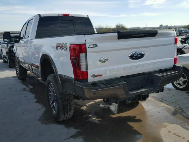 1FT7W2BT5HEB65248 - 2017 FORD F250 SUPER WHITE photo 3