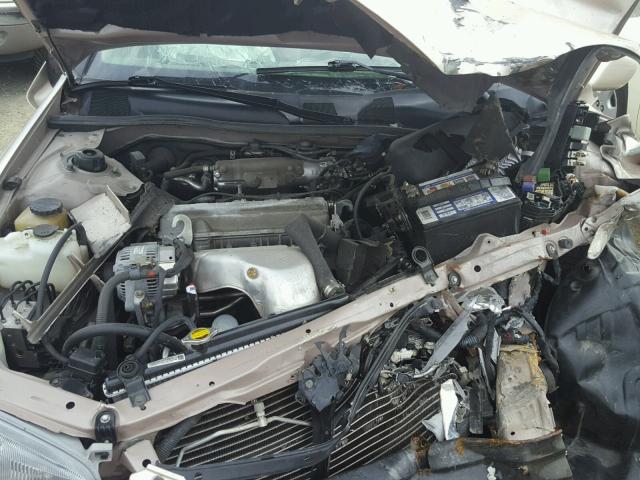 4T1BG22K4VU793944 - 1997 TOYOTA CAMRY CE TAN photo 7