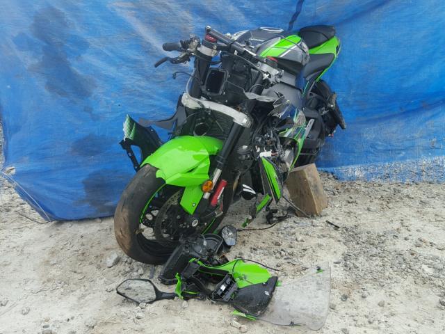 JKAZXCR12GA000872 - 2016 KAWASAKI ZX1000 R GREEN photo 2