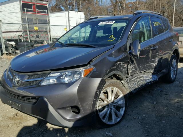 2T3DFREV9EW168067 - 2014 TOYOTA RAV4 LIMIT GRAY photo 9