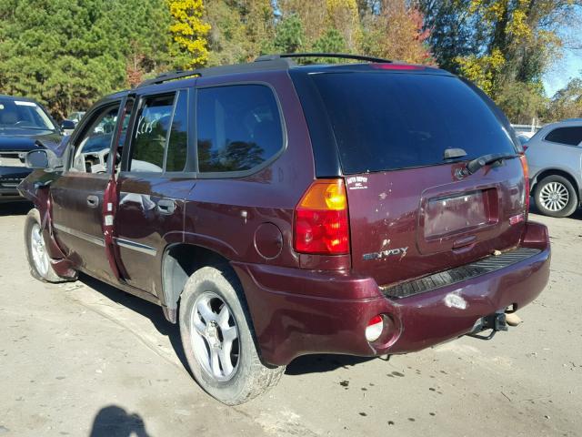 1GKDS13S572309058 - 2007 GMC ENVOY BURGUNDY photo 3