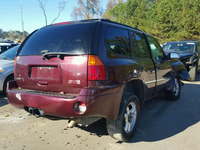 1GKDS13S572309058 - 2007 GMC ENVOY BURGUNDY photo 4