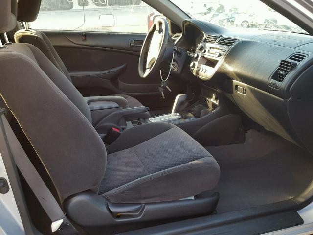 1HGEM22114L064243 - 2004 HONDA CIVIC DX V SILVER photo 5