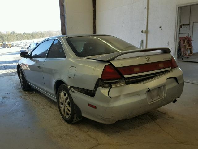 1HGCG22522A033027 - 2002 HONDA ACCORD EX SILVER photo 3