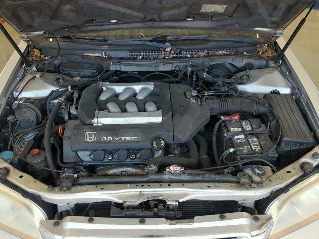 1HGCG22522A033027 - 2002 HONDA ACCORD EX SILVER photo 7