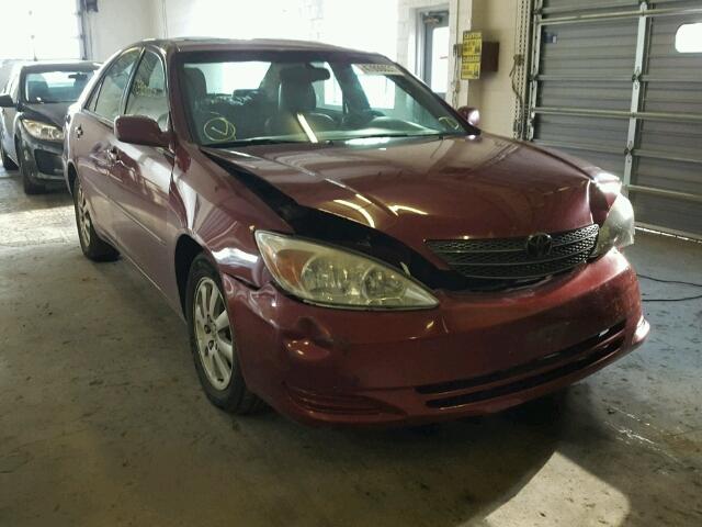 4T1BE30K62U110491 - 2002 TOYOTA CAMRY LE MAROON photo 1