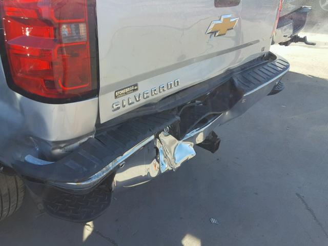 3GCPCREC8EG318755 - 2014 CHEVROLET SILVERADO SILVER photo 9