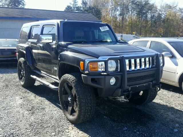 5GTDN136468219720 - 2006 HUMMER H3 BLACK photo 1