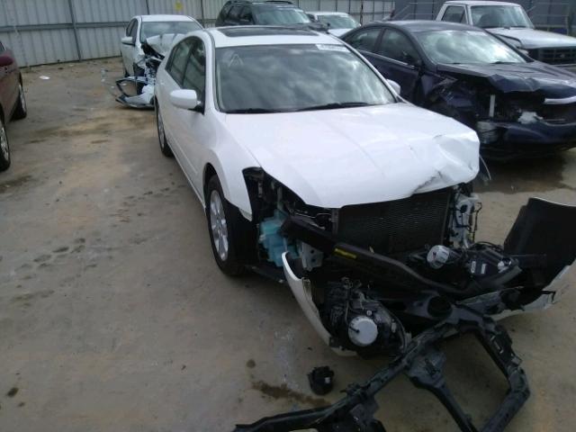 1N4BA41E27C844255 - 2007 NISSAN MAXIMA SE WHITE photo 1