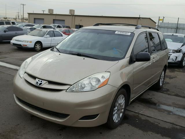 5TDKK4CC7AS302951 - 2010 TOYOTA SIENNA CE GOLD photo 2