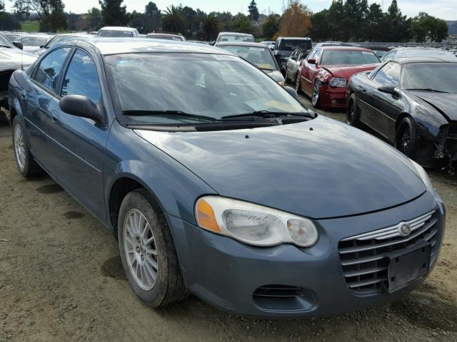 1C3EL46X96N191037 - 2006 CHRYSLER SEBRING GRAY photo 1