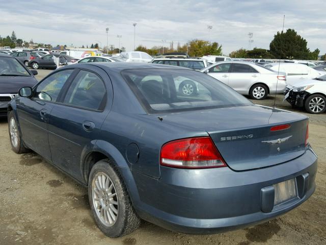 1C3EL46X96N191037 - 2006 CHRYSLER SEBRING GRAY photo 3