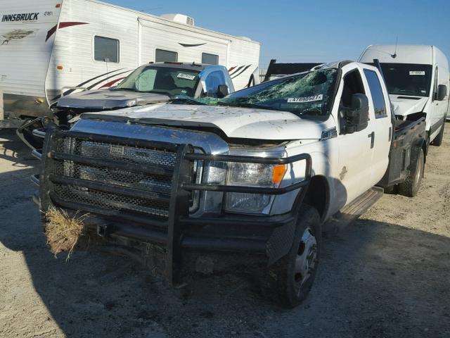 1FT8W3DT5GEC69339 - 2016 FORD F350 SUPER WHITE photo 2