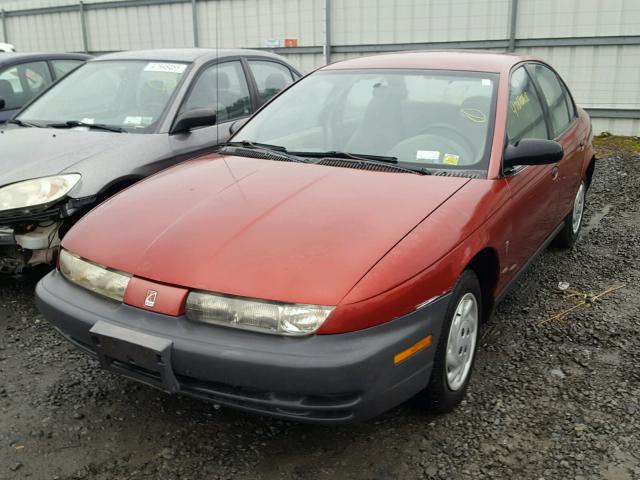 1G8ZF5283XZ169452 - 1999 SATURN SL BURGUNDY photo 2