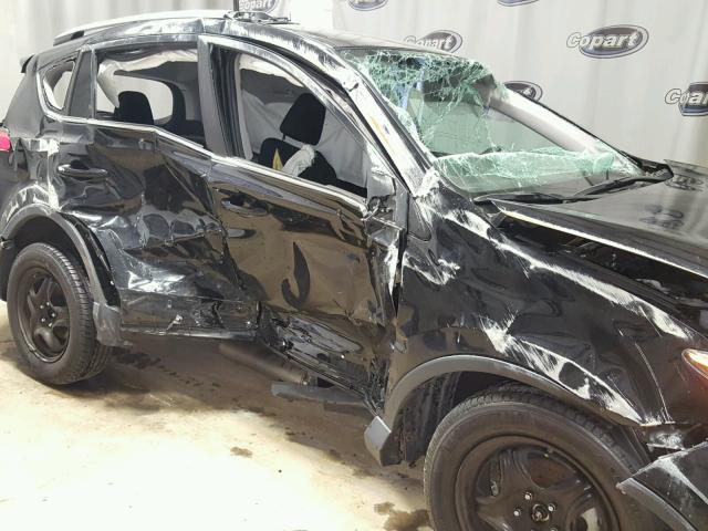 2T3ZFREV4GW244206 - 2016 TOYOTA RAV4 LE BLACK photo 9