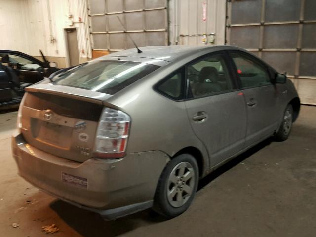 JTDKB20U363134123 - 2006 TOYOTA PRIUS GOLD photo 4