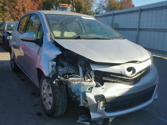 JTDKTUD30CD515007 - 2012 TOYOTA YARIS SILVER photo 1