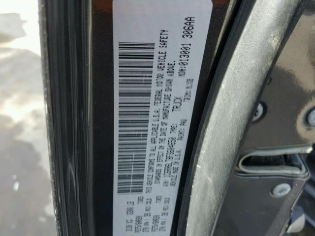 1C6RR6LT8FS604650 - 2015 RAM 1500 SLT ნაცრისფერი ფოტო 10