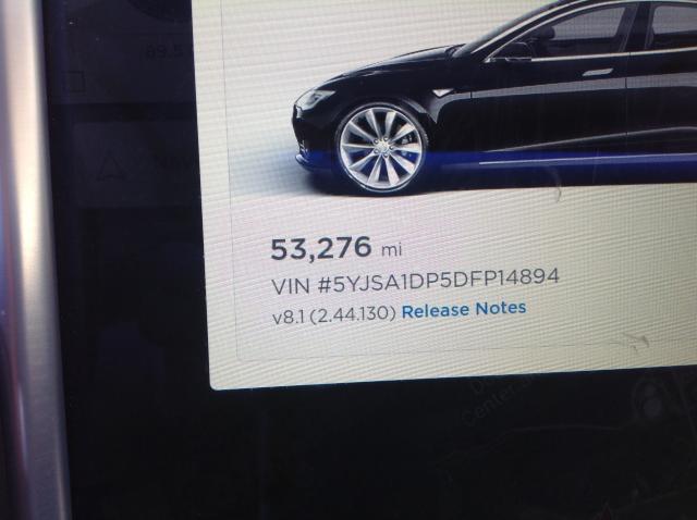 5YJSA1DP5DFP14894 - 2013 TESLA MODEL S BLACK photo 9