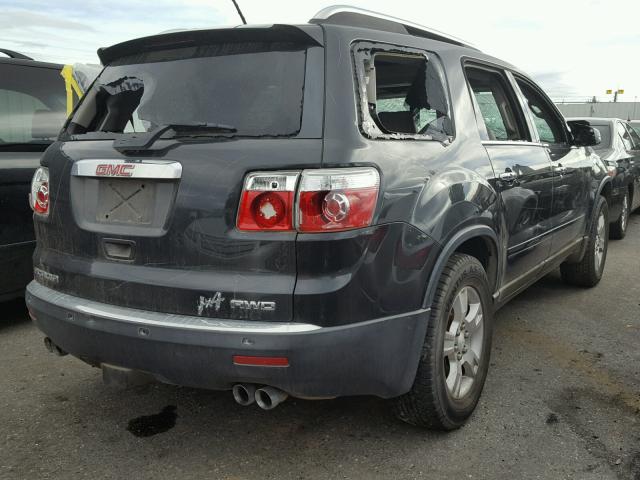 1GKEV33707J129818 - 2007 GMC ACADIA SLT შავი ფოტო 4