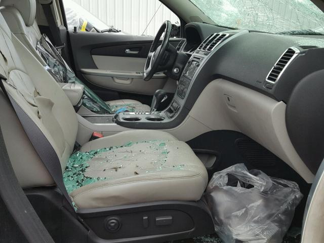 1GKEV33707J129818 - 2007 GMC ACADIA SLT შავი ფოტო 5