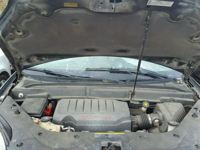 1GKEV33707J129818 - 2007 GMC ACADIA SLT შავი ფოტო 7