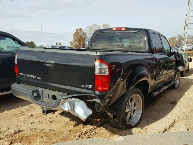 5TBET34146S545411 - 2006 TOYOTA TUNDRA DOU BLACK photo 4