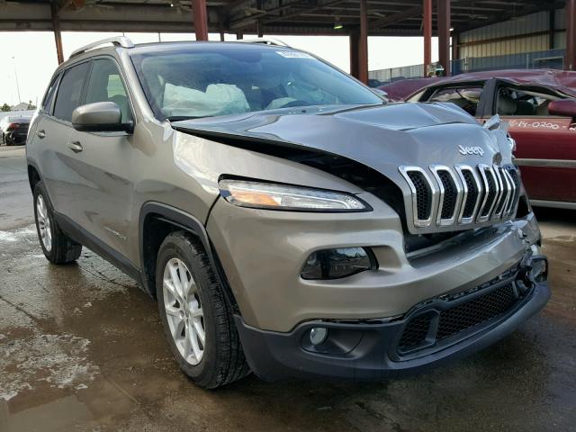 1C4PJLCB3HW666823 - 2017 JEEP CHEROKEE L GRAY photo 1