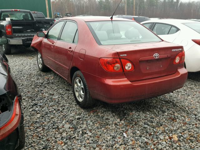 2T1BR30E96C583789 - 2006 TOYOTA COROLLA CE RED photo 3