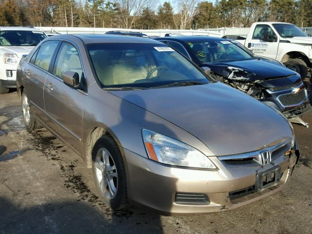 1HGCM56716A152974 - 2006 HONDA ACCORD EX TAN photo 1