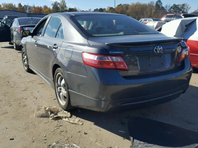 4T1BE46K59U875943 - 2009 TOYOTA CAMRY BASE CHARCOAL photo 3